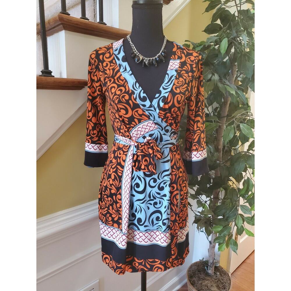 Rubber Ducky Productions Wrap Dress Size Small